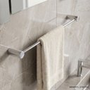 Ver imagem 2 de Toalheiro Suporte para Toalha Linear Atria 25864 Meber - Cromado