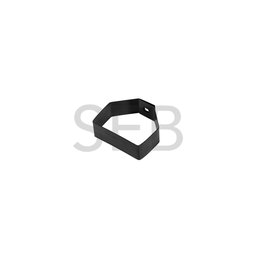 Kit 3 Gancho Vertical Eletrocalha 50x50mm Cor Preta - 2