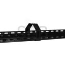 Ver imagem 3 de Kit 3 Gancho Vertical Eletrocalha 50x50mm Cor Preta