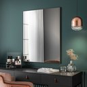 Ver imagem 2 de Espelho Decorativo Retangular Liss 90x60cm Moldura em Aço Preto - Desk Design