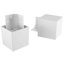 Ver imagem 2 de Kit 8 Pés para Guarda Roupa Branco Cantoneira 70 Mm