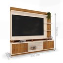 Ver imagem 3 de Home Elegante Vinhedos 2.0 Off White Canela para Sala de Estar