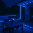 Ver imagem 3 de Kit Fita Neon 12v Flexível Silicone Ip65 5 Metros + Fonte 5a Cores:azul