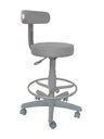 Ver imagem 1 de Mocho de Estetica Livia BC - Cinza claro