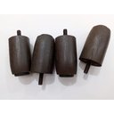 Ver imagem 4 de Kit com 7 Pés para Cama Box ou Baú Casal P63 Marrom