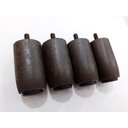 Ver imagem 5 de Kit com 7 Pés para Cama Box ou Baú Casal P63 Marrom