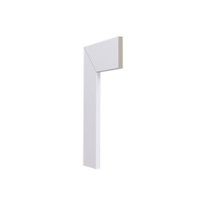 Guarnição Poliestireno Lev51 Branco 5cm Santa Luzia:branco