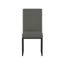 Ver imagem 3 de Cadeira para Mesa Jantar Base de Ferro Preto Cor:cinza