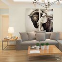 Ver imagem 3 de Papel de Parede Adesivo Lavavel Texturizado Casca Bege