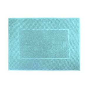 Tapete para Banheiro Toalha de Piso Algodão Ultra Absorvente - Piscina