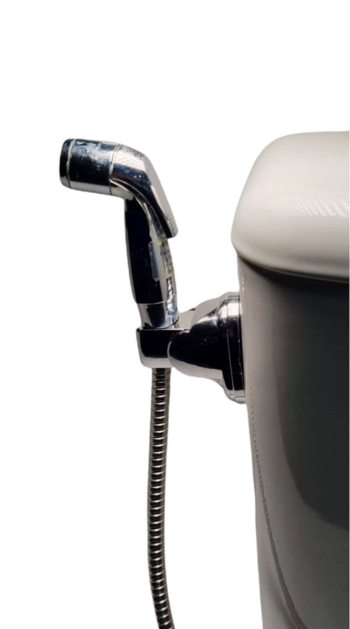 Suporte Ducha Higiênica Luxo para Pendurar na Caixa Acoplada - 6