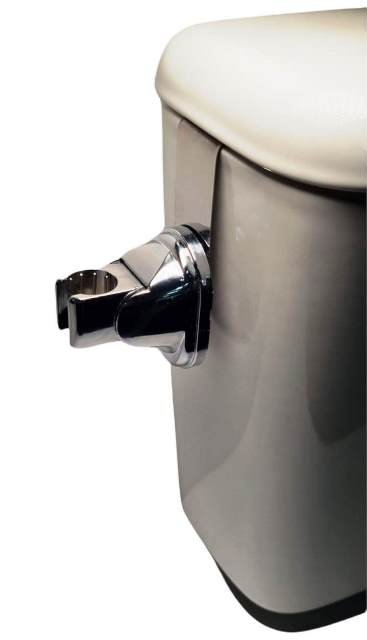Suporte Ducha Higiênica Luxo para Pendurar na Caixa Acoplada - 1