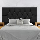 Ver imagem 5 de Cabeceira Cama Box Estofada Queen 160 Cm Geovana Suede Preto