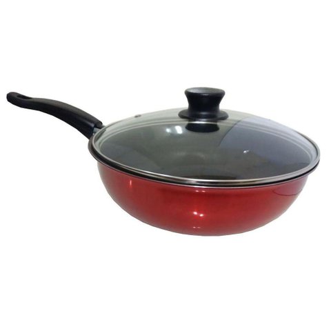 Frigideira Antiaderente 22cm 1,9l Tampa de Vidro Belmar