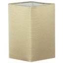 Ver imagem 2 de Abajur Eros Quad Shantung Dourado com Base Redonda New Cobre