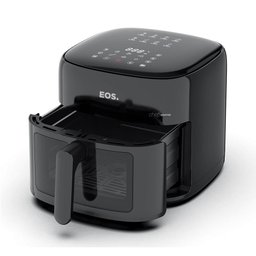 Fritadeira sem Óleo Air Fryer Eos Chef Gourmet 6.2 Litros Compacta Digital Preto Eaf60p 220v - 2