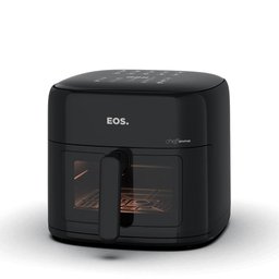 Fritadeira sem Óleo Air Fryer Eos Chef Gourmet 6.2 Litros Compacta Digital Preto Eaf60p 220v - 8
