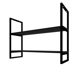 Nicho Industrial Suspenso para Cozinha - Prateleira Decorativa - 4