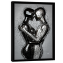 Ver imagem 1 de Quadro Decorativo Casal 3d