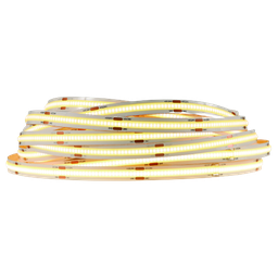 Fita de Led Cob 12V 3000K IP20 14W/m Rolo 5 Metros GALAXY LED - 1