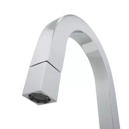 Torneira Banheiro Slim Tube Quadrada Baixa Cromada:Cromado - 2