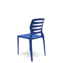 Ver imagem 3 de Cadeira Fixa Ville Plaxmetal Polipropileno Azul Bic