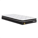 Ver imagem 1 de Colchão Solteiro Life D33 Pillow Top Preto 17x88x188cm- e-Shop Casa