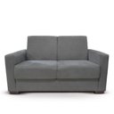 Ver imagem 1 de Sofá Estofado 2 Lugares Sala Estar Recepção Giovana Suede Cinza