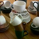 Ver imagem 4 de Xícara de Chá com Pires Florear - Off White