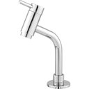 Ver imagem 1 de Torneira de Lavatório Ravena Banca Bica Alta Giratória 1-2 3050 1-4 Volta Cromada Pevilon