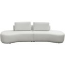 Ver imagem 5 de Sofá 3 Lugares Orgânico Sala de Estar Living 190cm Louise D06 Veludo Bege - Lyam Decor