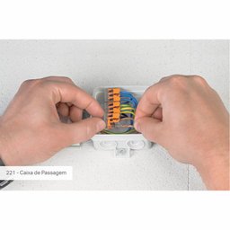 Kit 6 Conector Wago Emenda 2 Fios Mod. 221-612 - 5