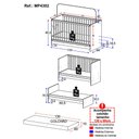 Ver imagem 3 de Berço 3 em 1 com Colchão Incluso Multimóveis Framboesa MP4302 Branco