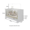 Ver imagem 6 de Berço 3 em 1 com Colchão Incluso Multimóveis Framboesa MP4302 Branco