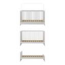 Ver imagem 5 de Berço 3 em 1 com Colchão Incluso Multimóveis Framboesa MP4302 Branco