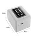 Ver imagem 3 de Puff Cargo Inteligente Bege 43 X 43 X 71 Cm