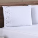 Ver imagem 6 de Edredom + Jogo de Cama 200 Fios Damasco Queen 15 Peças 100% Poliéster - Branco-salmao