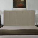 Ver imagem 4 de Cabeceira Cama Box Casal King Donna 193cm Corano Bege