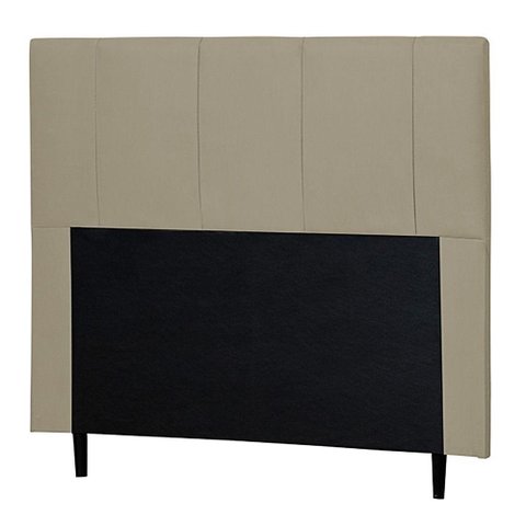 Cabeceira Cama Box Casal King Donna 193cm Corano Bege