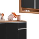 Ver imagem 3 de Kit Cozinha Vanessa Armário e Aéreo Completo Multiuso Ajl Móveis