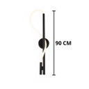 Ver imagem 3 de Luminária Arandela Bastão em metal + Mangueira Led 90 Cm