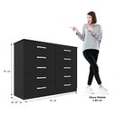 Ver imagem 3 de Comoda para Quarto 10 Gavetas Marbela