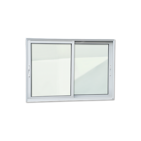 Janela Alumínio Elite 2 Folhas Moveis 100 x 100 V.Liso Branco Brimak