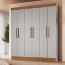 Ver imagem 5 de Guarda Roupa Casal 6 Portas 100% Mdf New Xangai