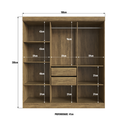Ver imagem 4 de Guarda Roupa Casal 6 Portas 100% Mdf New Xangai