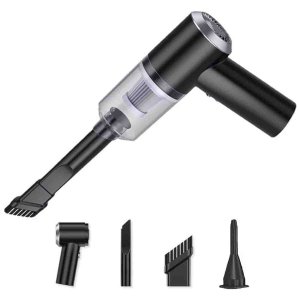 Aspirador Po Sem Fio Portatil Soprador Multiuso Casa Teclado Computador Carro Limpeza Funcional Resi