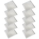 Ver imagem 2 de Kit com 10 Bandejas de Pão Perfurada Estampada 35x35 Imeca 6086