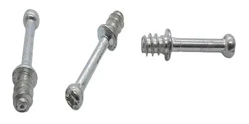 Ver imagem 5 de Pf. Rastex Hettich Du 259 Liso 31 Mm Rosca Soberba Zinco Branco (Kit Com 200)