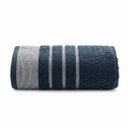 Ver imagem 2 de Jogo de Toalha Fio Penteado Treviso Home Design 450g Corttex Cor: Azul Marinho