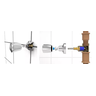 Reparo Registro Pressão Acqua System Top Fusion Estria Docol - 018402 - 2